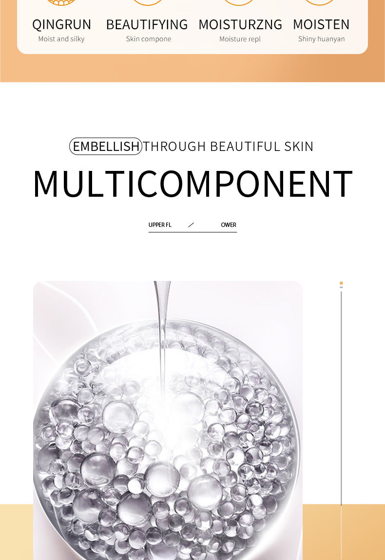 Full English Essence Serum SADOER Hyaluronic Acid Arbutin Moisturizing and Hydrating30ml  Foreign Trade Live Wholesale