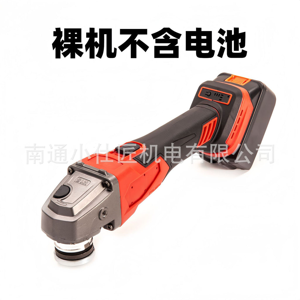 Cross-Border Foreign Trade Dropshipping Electric Angle Grinder Brushless Lithium Battery Tool Two Batteries One Charger High-Power Angle Grinder Grinding