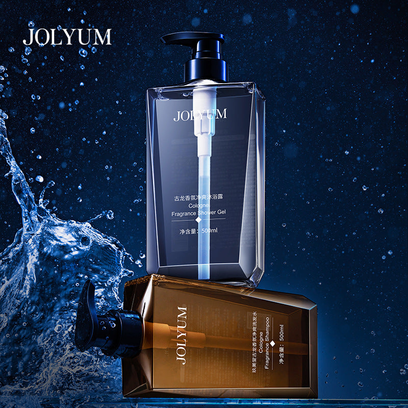 Cross-border Jiumeitang Cologne Fragrance Body Wash500ml Deep Cleansing Fragrant Shampoo Refreshing Manufacturer Wholesale