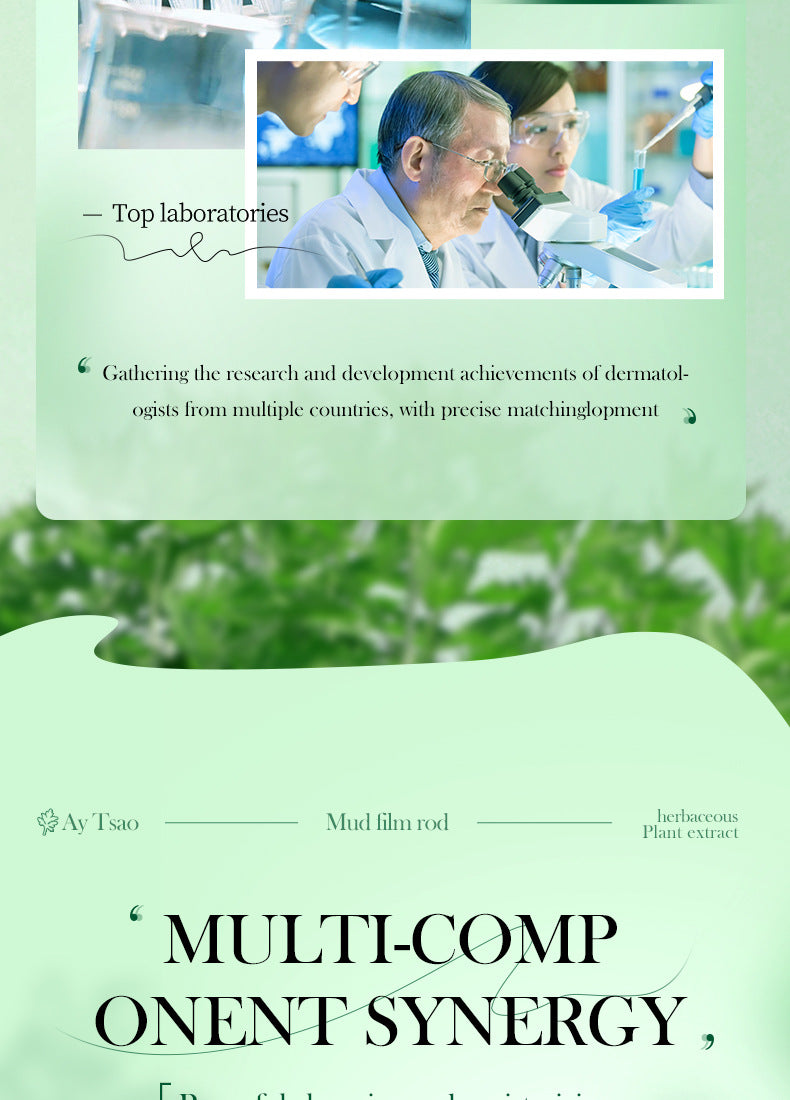 Full English Solid Face Mask40g SADOER Vitamin C Aloe Vera Mugwort Cleansing Mud Mask  Wholesale