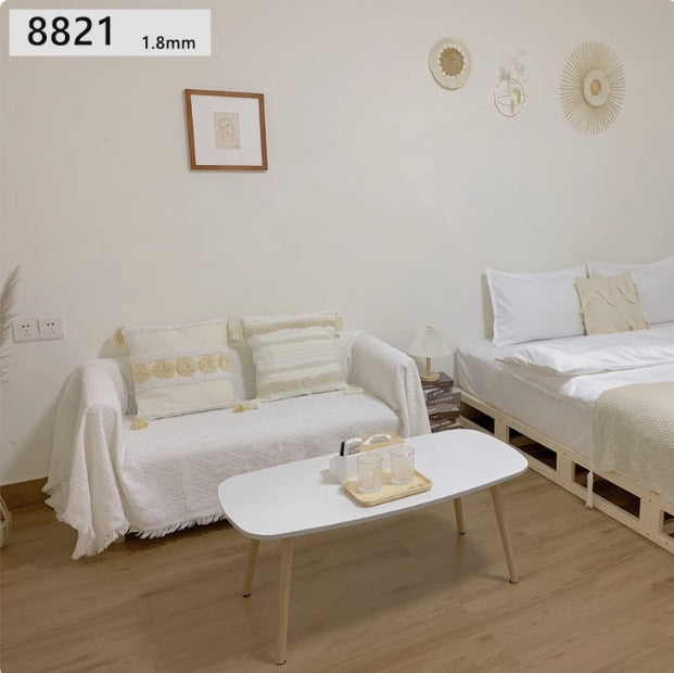 PVC Self-Adhesive Plastic Floor Stickers for Commercial Use in Bedrooms and Hallways, Indoor Renovation, Special for Cement Floors, Waterproof and Wear-Resistant