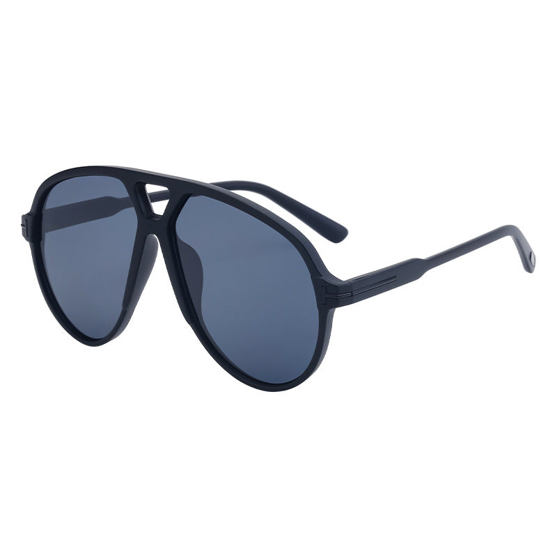 European and American Fashion Large Frame Sunglasses Sun Protection Sunglasses Men's Trendy Toad Glasses High-end Glasses sunglasses