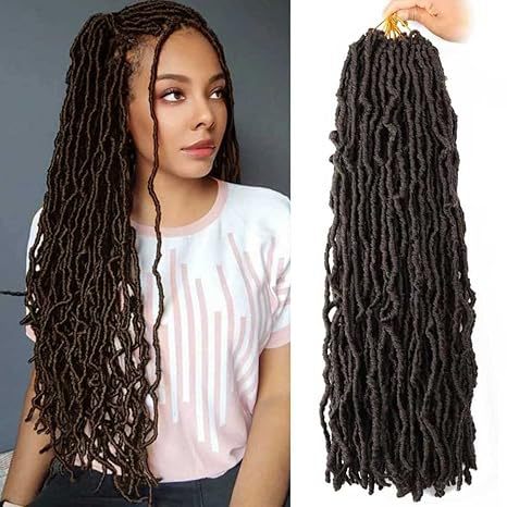 Earthworm Song Faux Locs Crochet Hair African Dreadlocks European and American Foreign Trade Synthetic Crochet Hair