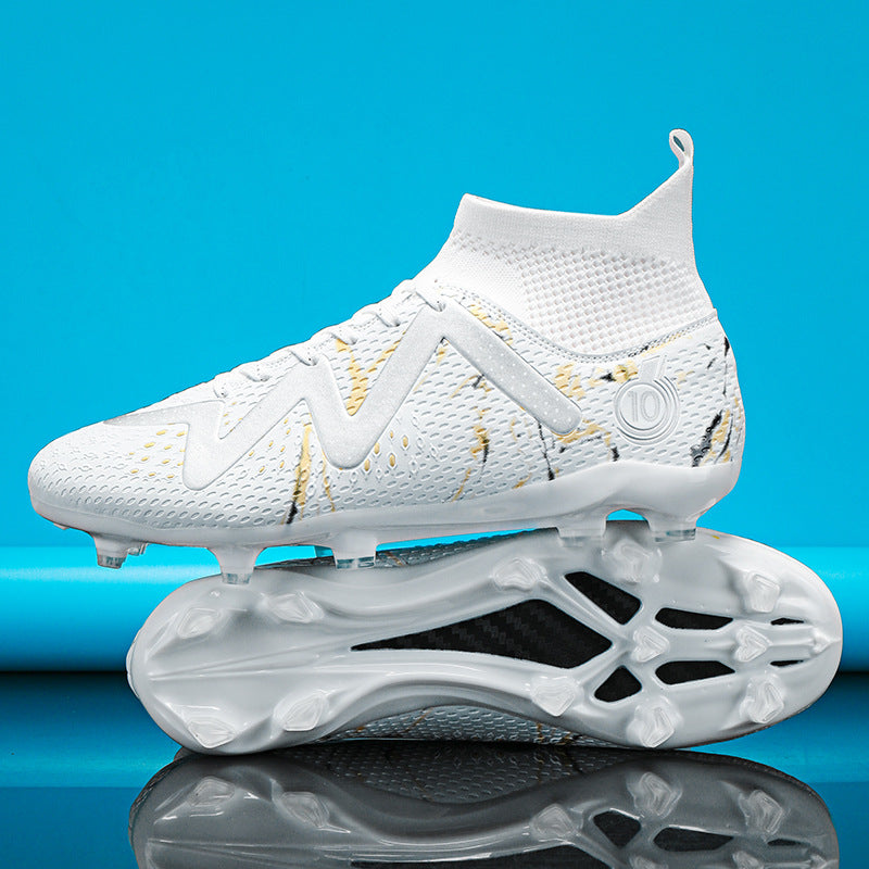 Men's and Children's Soccer Shoes TF Shattered Spike Shoes Adult Primary and Secondary School Students Training Shoes Women's Football Shoes Wholesale