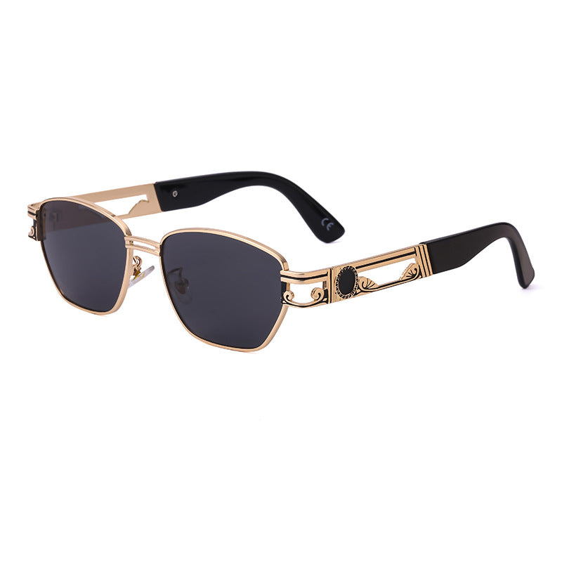 2025Steampunk Sunglasses New Men's Trendy Fashion Retro Small Square Frame Sunglasses Men sunglasses