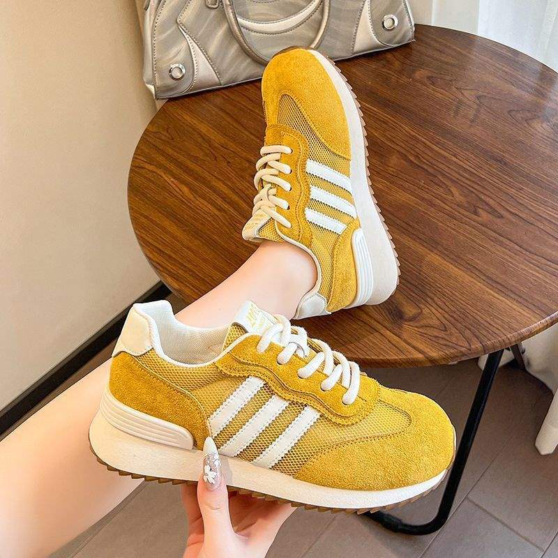 Exported Italian Original Clearance Mesh Forrest Gump Shoes for Women Summer New Casual Sports Shoes Lightweight Flat