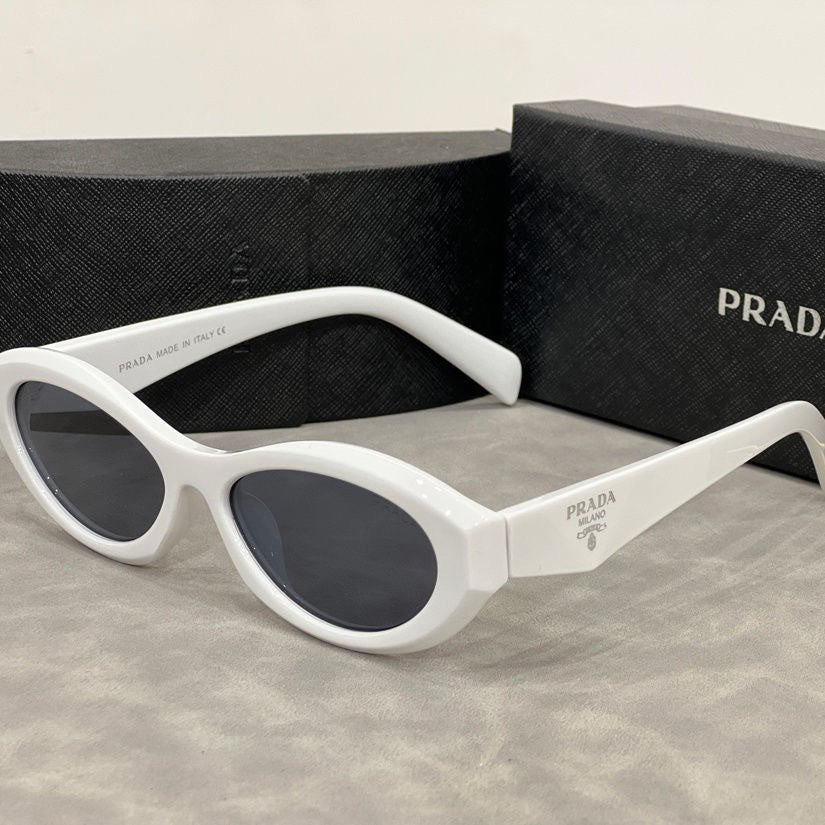 P Home25New26z Sunglasses Plate Men and Women Sunglasses High Sense Cat Eye retro Sunglasses UV Protection