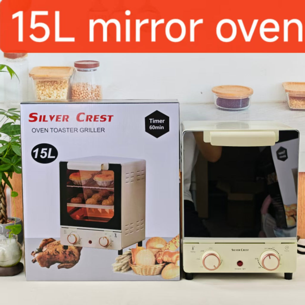15L Oven Household Multi-Functional Small Double-Layer Baking12L Oven~48L Large Capacity Electric Air Circulation