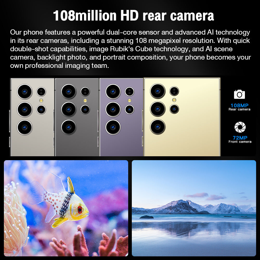 2024New S24 Ultra Global Edition3+64G Android Phone Source Factory(Popular)