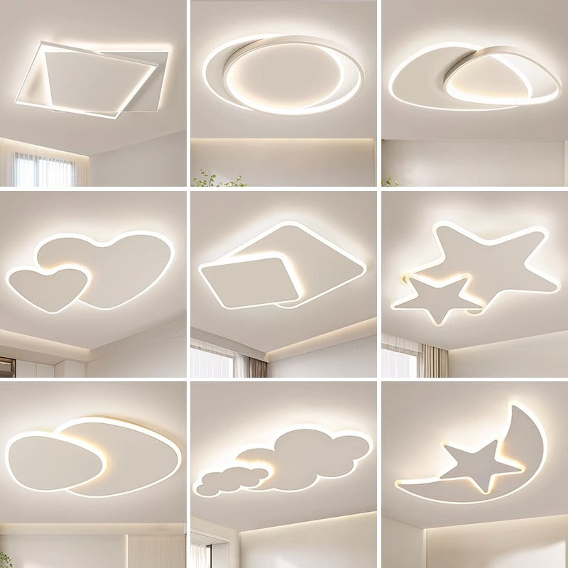 LED Ceiling Bedroom Light Internet Celebrity Light Luxury Living Room Light Simple Modern Elegant Room Study Dining Room Balcony Lighting