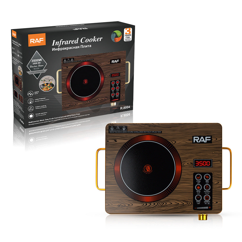 European-style Household High-power Intelligent Electric Ceramic Stove Multifunctional Stir-Fry Light Wave Energy-Saving Induction Cooker3500W