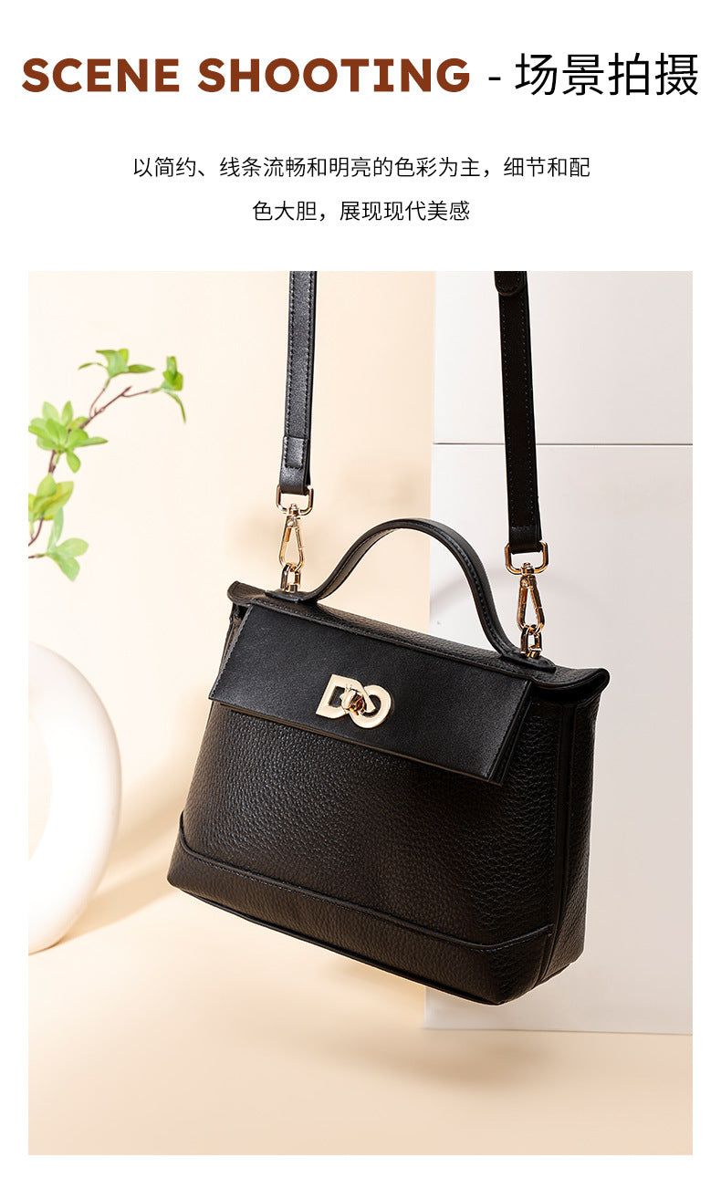 European and American Retro Dumpling Handbag Large Capacity Fashion Women's Bag Light Luxury High-end Kelly Bag Versatile Shoulder Bag for Women