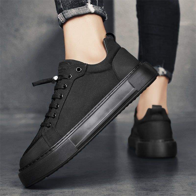 Men's Safety Shoes Summer Versatile Casual Trendy Canvas Shoes Men's Slip-On Kitchen Work Non-Slip Work Trendy Shoes