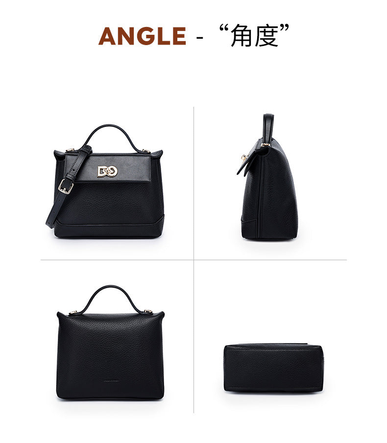 European and American Retro Dumpling Handbag Large Capacity Fashion Women's Bag Light Luxury High-end Kelly Bag Versatile Shoulder Bag for Women