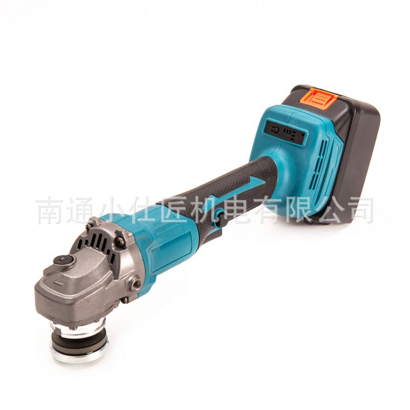 Cross-Border Dropshipping Lithium Battery Rechargeable Angle Grinder Small Cutting Grinding Household Multifunctional Angle Grinder Handheld