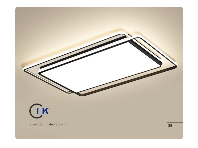 Living Room Lamp Main Lamp Ultra-Thin High-End Zhongshan Lighting Modern Simple Elegant Full Spectrum Eye Protection Bedroom Ceiling Lamp