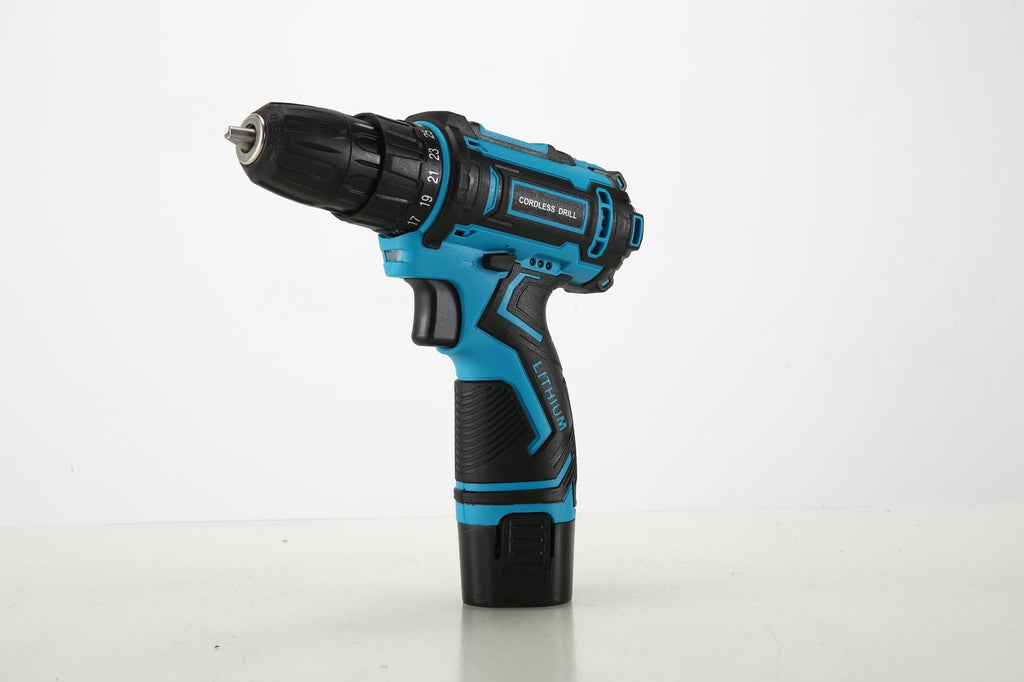 Manufacturer wholesale household rechargeable electric drill hand drill Lithium Battery Dual-Speed Pistol Drill Electric Hand Drill Cordless Lithium Drill