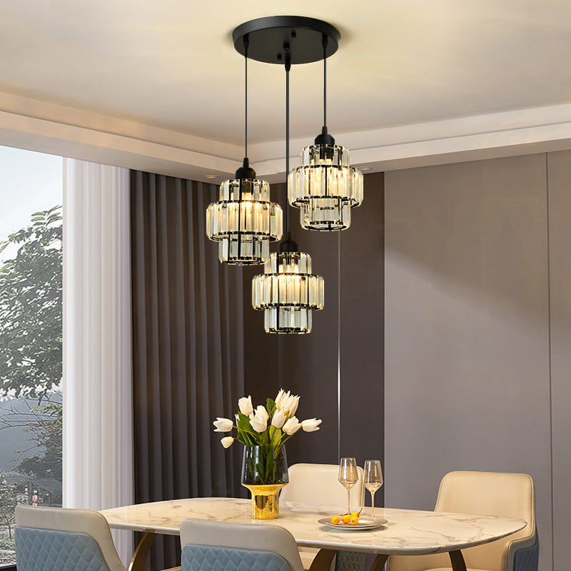 Restaurant Pendant Light Three-Head Modern Minimalist Bar Creative Dining Table Bedroom Unique Living Room Dining Room Grand Nordic Lighting