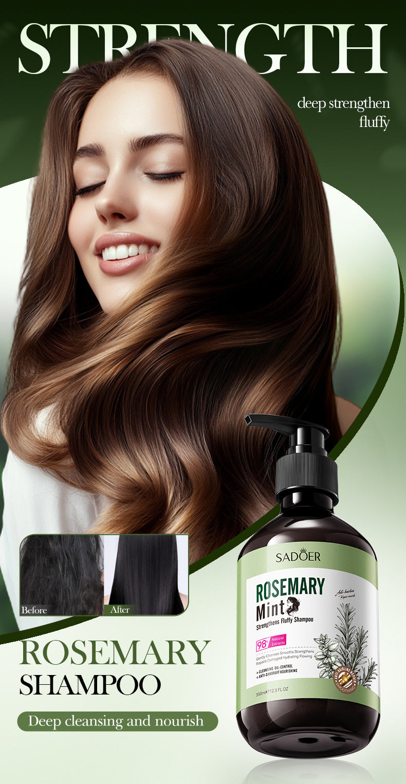 Full English Mint Rosemary Fluffy Shampoo SADOER Strong Shampoo  Wholesale