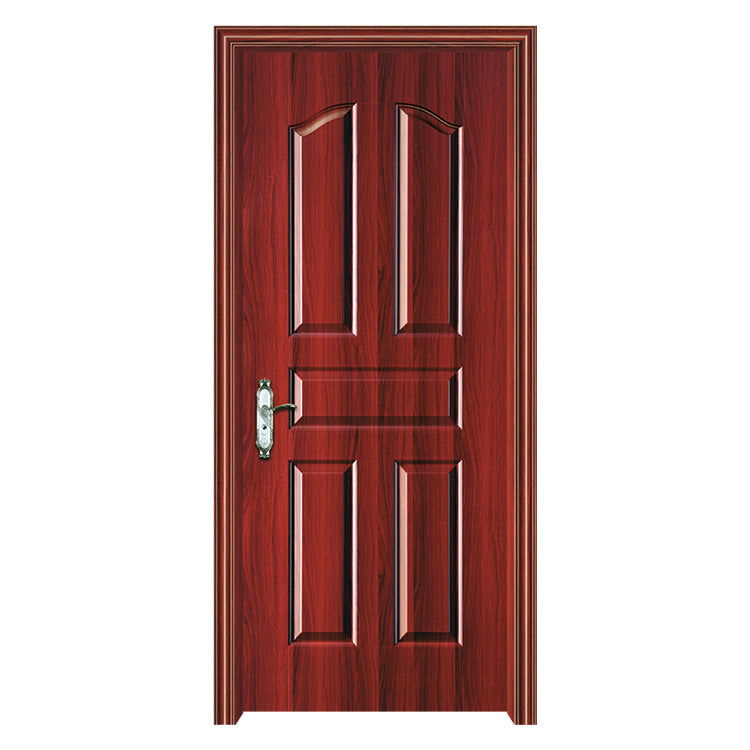Natural Lacquered Solid Wood Door Bedroom Door Community Room Wooden Door Interior Door Modern Simple Melamine Board Solid Wood Door