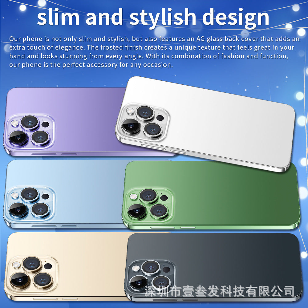 New Mobile Phone i15ProMAX2+16HD Large Screen In Stock Android Smartphones Bestsellers