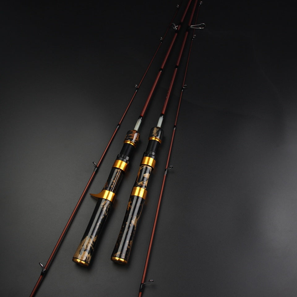 1.4MiXixiu Elastic Rod Ultra-Soft Portable Four-Section Lure Rod for Fishing Small Fishes Like Mouthfish and White Striped Fish Wholesale from Manufacturer