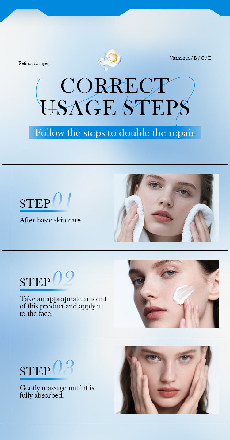 Oil Control Moisturizing Collagen Retinol Face Cream Brightening Skin Tone Hydrating Anti-Wrinkle Firming Face Cream