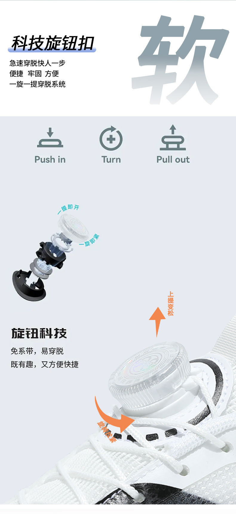 Feiteng5U Children's Shoes Casual Fashion Children's Running Shoes Lightweight Shock Absorbing Boys' Shoes Anti-Slip Wear-Resistant Sports Shoes