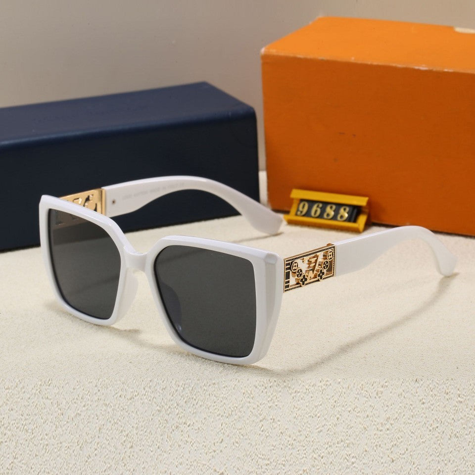 New Fashion Versatile Unisex Driving Sunglasses Outdoor Beach Leisure Travel UV Protection Sunglasses