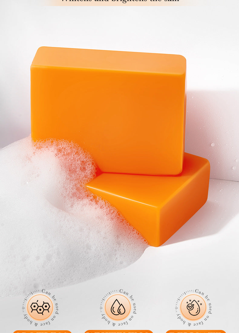 Full English Kojic Acid Whitening Soap100g SADOER Clean Bathing Facial Soap Handmade Soap  Wholesale