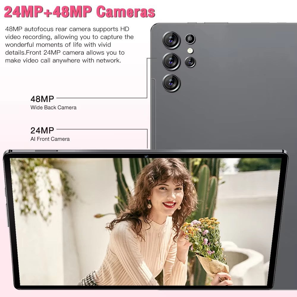 Popular S25 Ultra pro Android Smart Tablet PC10.1Inch5g Business Tablet for Calls