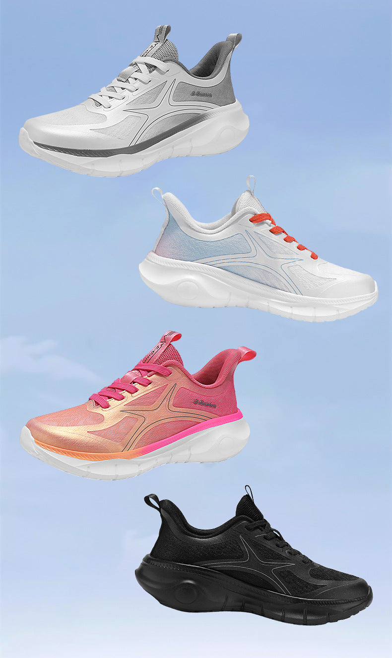 Spring New Fashion Versatile Lightweight Sports Shoes In Stock Hot Sale Casual Couple Shock Absorption High Elastic Running Shoes