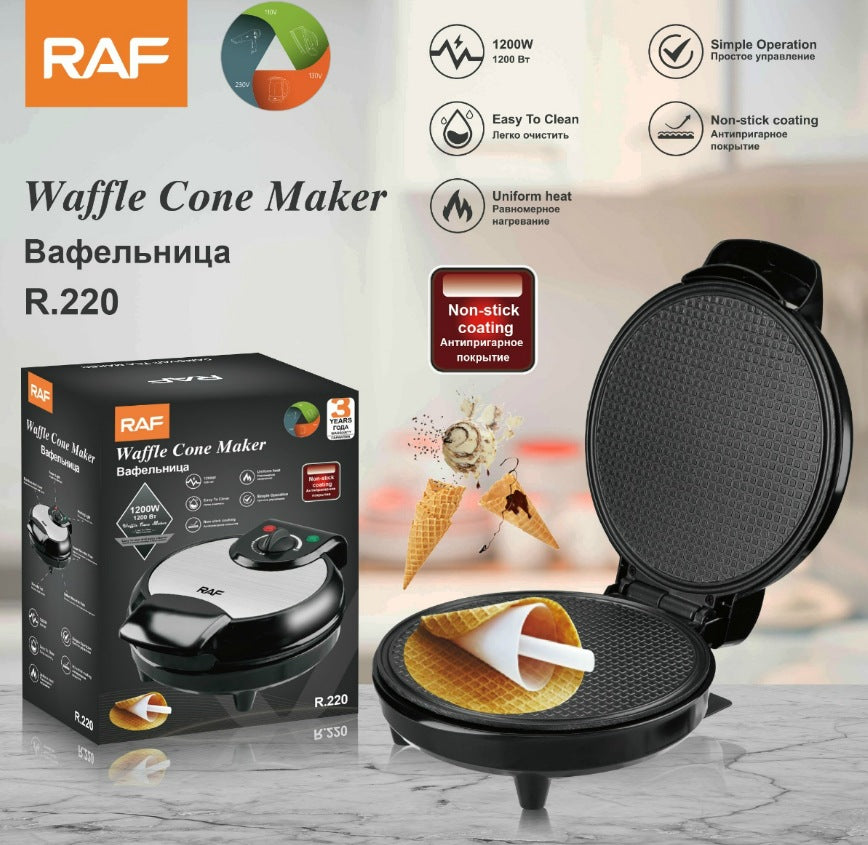 Home Use Breakfast Egg Roll Maker Ice Cream Roll Making Machine Electric Griddle Thin Pancake Maker Ice Cream Skin Spring Roll Machine