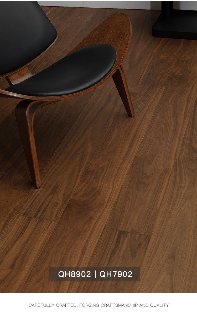 Imported Full Birch Base Material Oak Black Walnut Multi-layer Solid Wood Composite Flooring Underfloor Heating ENF Direct Sales from Eco-Friendly Manufacturer