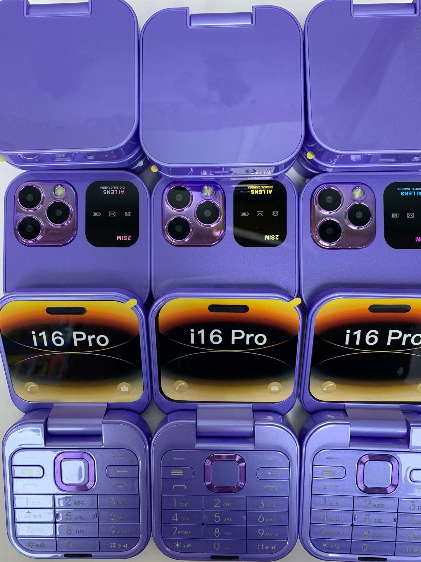 Mini Foldable Feature Phone Flip Cover Elderly Button Phone Pocket Women's Personalized Phone Backup Phone