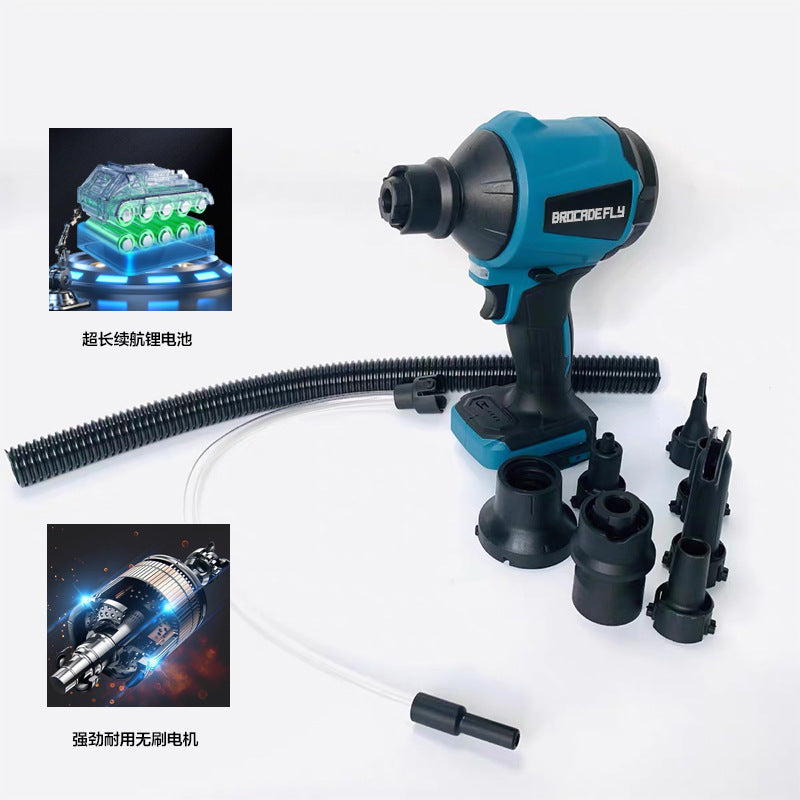 MT Same lithium battery DAS180ZO Lithium Hair Dryer Rechargeable Air Dust Gun Brushless Motor Inflator