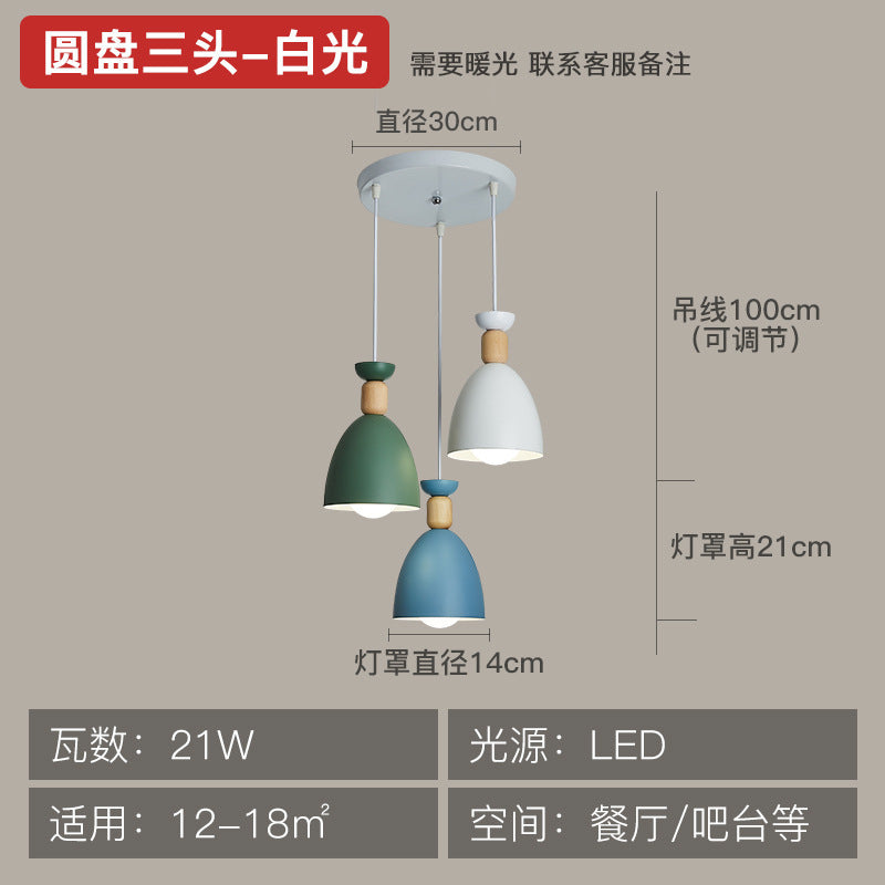 Zhongshan Restaurant Pendant Light Modern Simple Elegant Internet Celebrity Lighting Creative Personality Dining Room Bar Table Nordic Pendant Light
