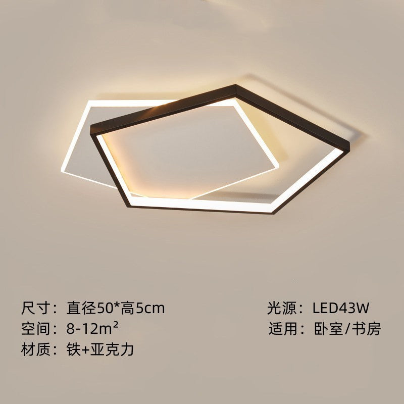 2025New Simple Modern Style led Ceiling Lamp Round Room Light Fixture Nordic Style Master Bedroom Dining Room Home Light Fixture