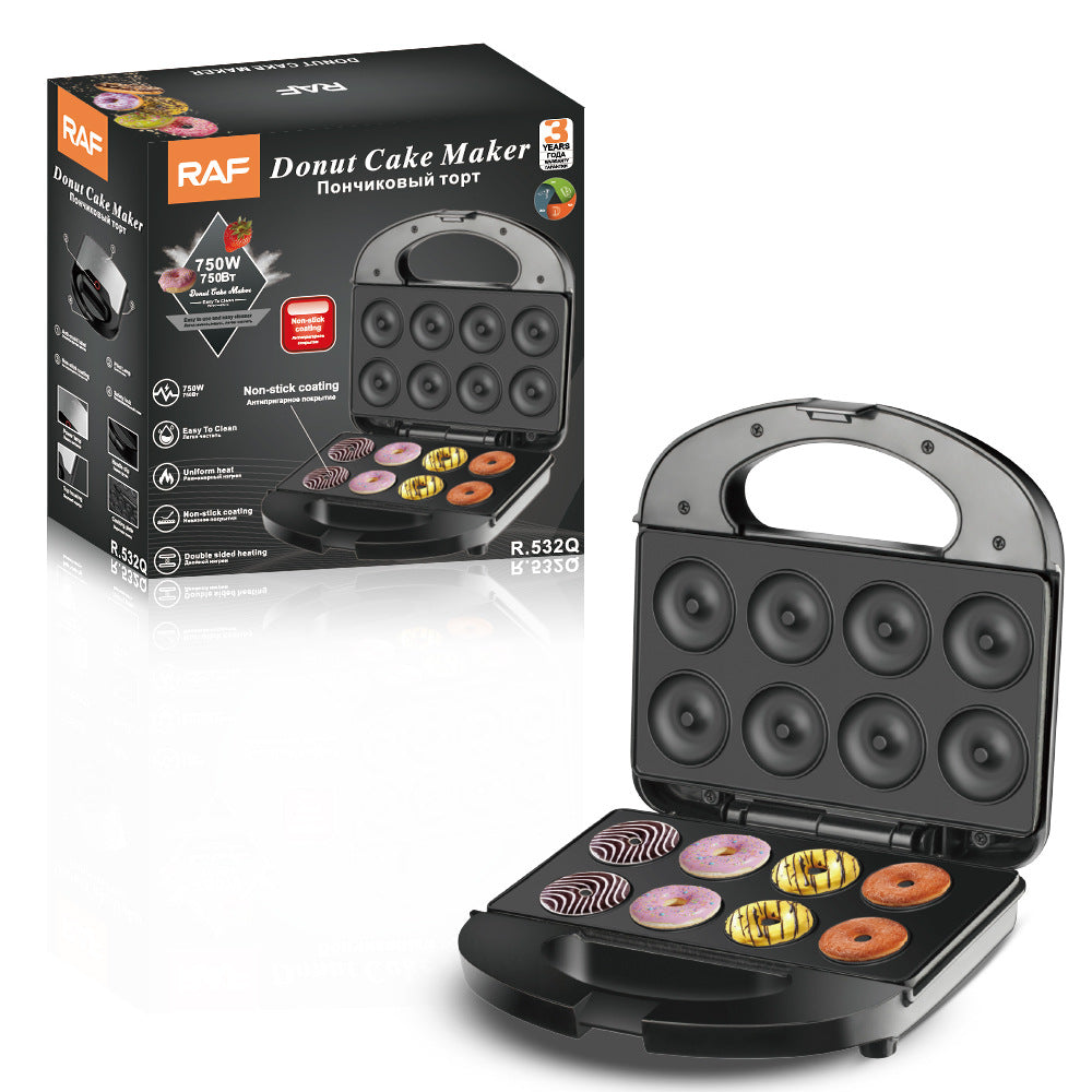 RAF European Standard Household Steak Breakfast Machine Internet Celebrity Mini Sandwich Light Food Donut Breakfast Machine R532Q