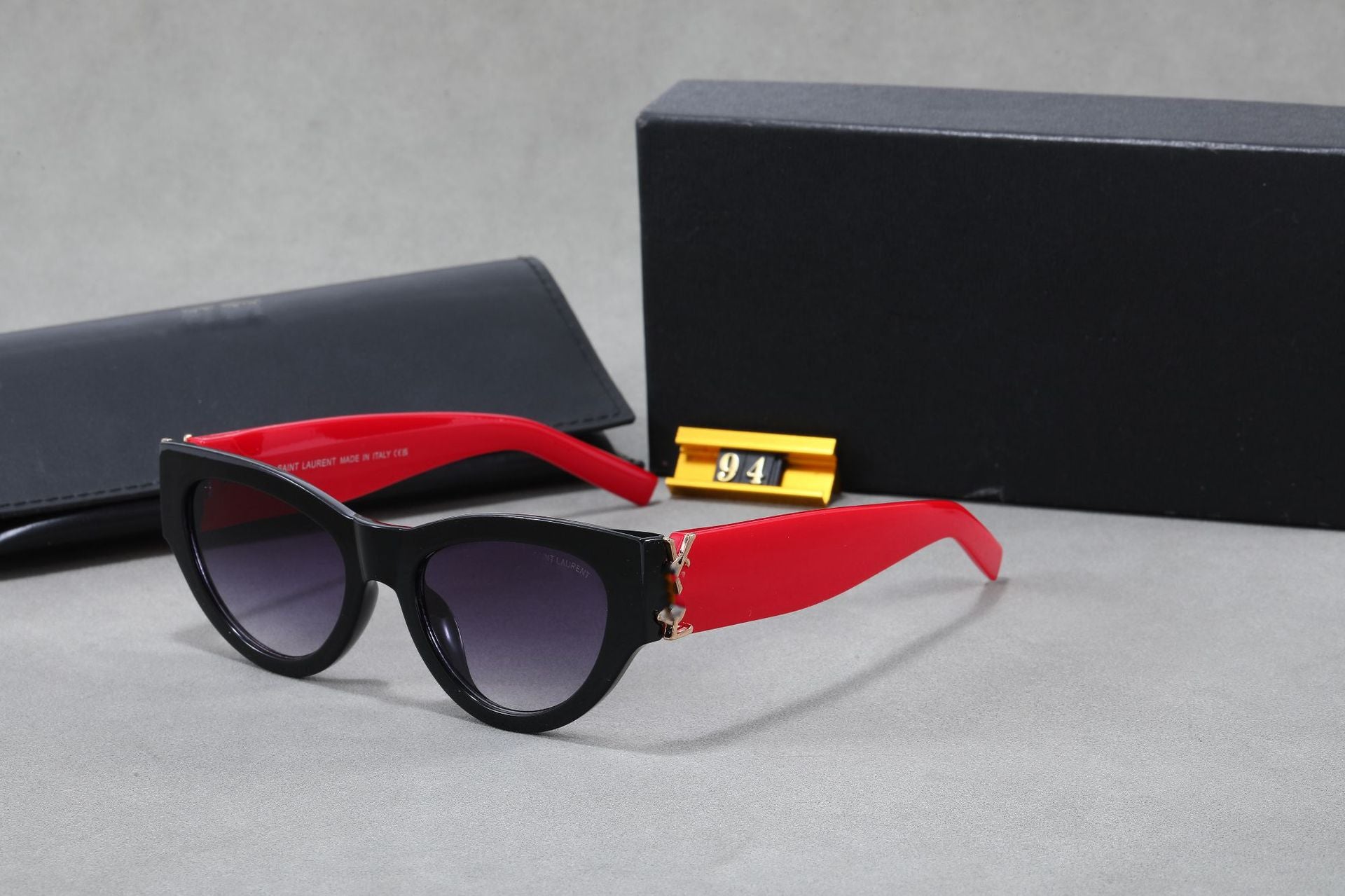 Latest YS Cat Eye Yangshulin Luxury Brand Men's and Women's Sunglasses High-Quality Gradient Color Hot-Selling Sunglasses