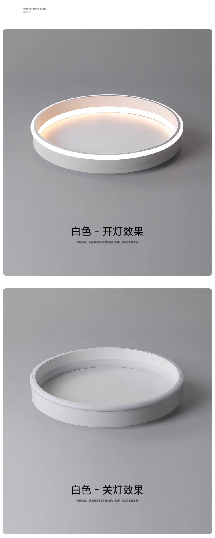 Full Spectrum Living Room Lamp Main Light Minimalist led Ceiling lamp, simple modern style, suitable for living room, dining room, study room lighting fixture