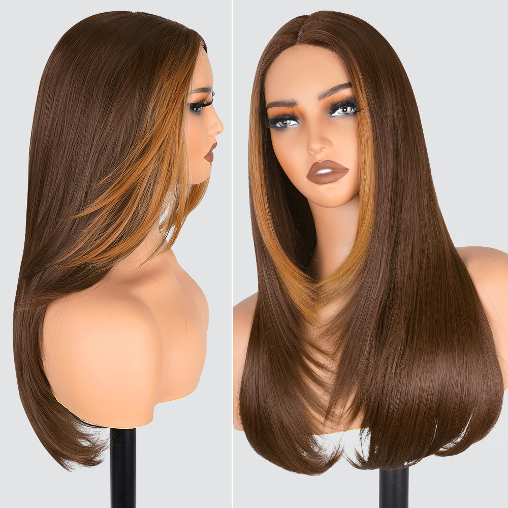 No Shedding No Tangle Straight Layers Lace Front Wig