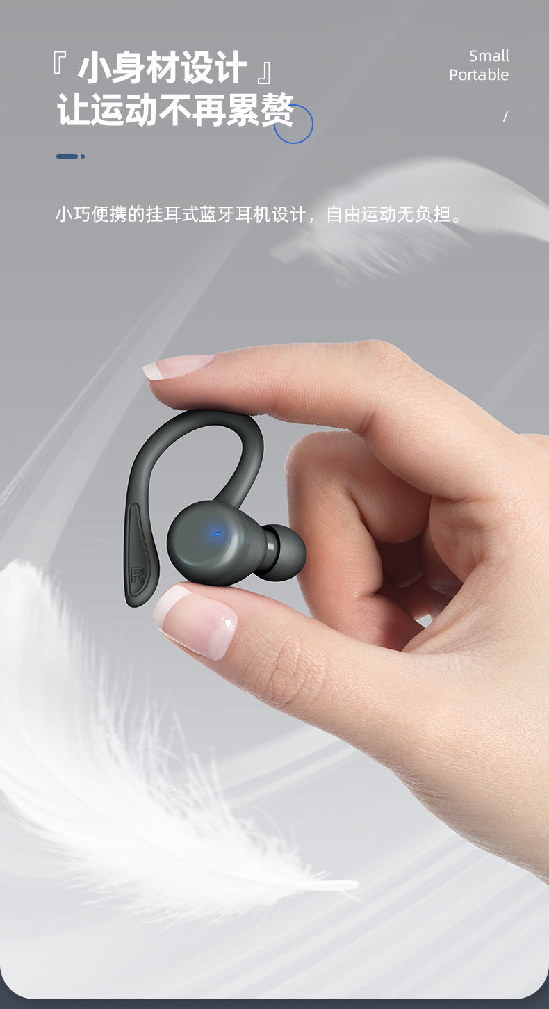 Factory Direct Touch-Control Ear-Hook Headphones Long Battery Life High-Quality Sound Wireless Bluetooth Headphones Support Customization