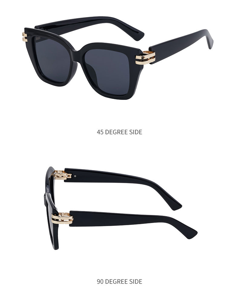 Sunglasses European and American Fashion Square Frame Sunglasses Men's Style Sunglasses Wholesale Glasses sunglasses