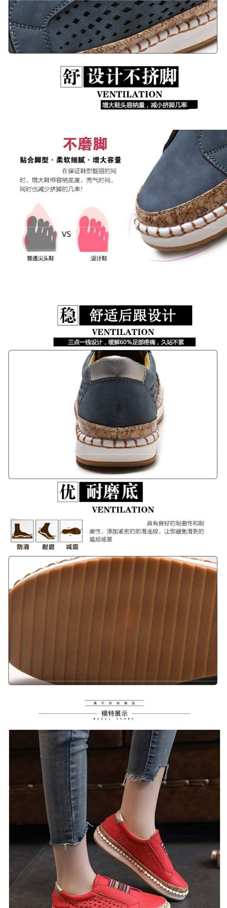 Women's Shoes2025Spring and Summer New Casual Shoes Women's Flat Shoes Women's Single Shoes Large Size Women's Shoes43