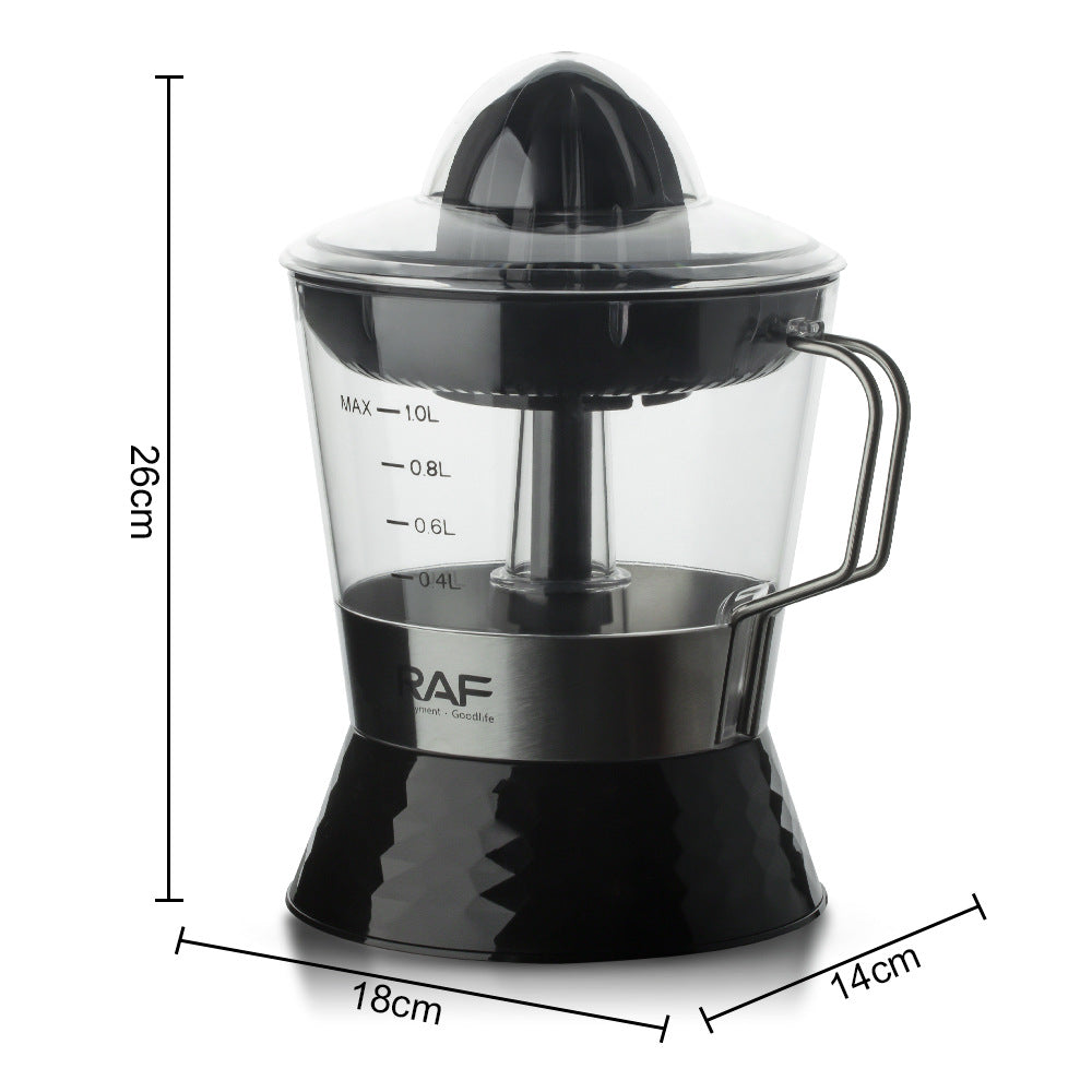 RAF EU Plug Electric Fresh Orange Juicer1L Household automatic juicer lemon orange juicer small portable