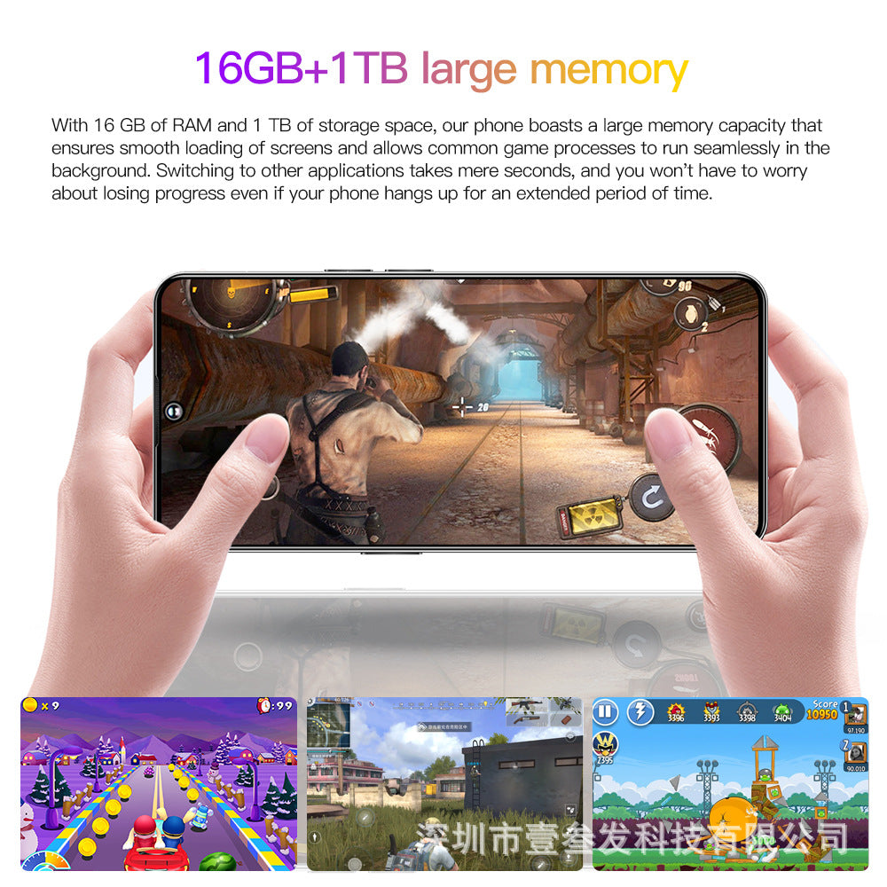 New Reno10pro(2+16G)7.3Inch5G All-in-One Hot-Selling Smartphone Factory