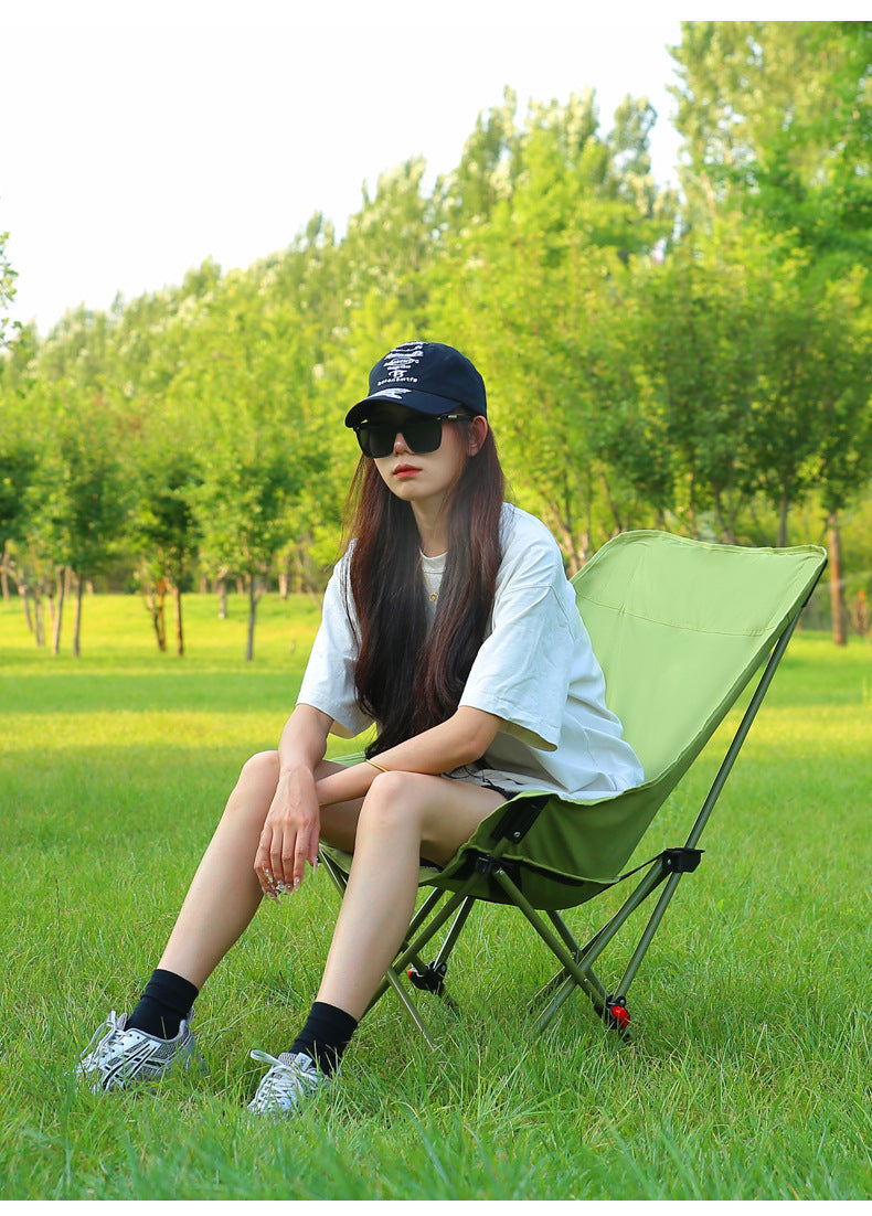 Three-position Adjustable Moon Chair51x46x91