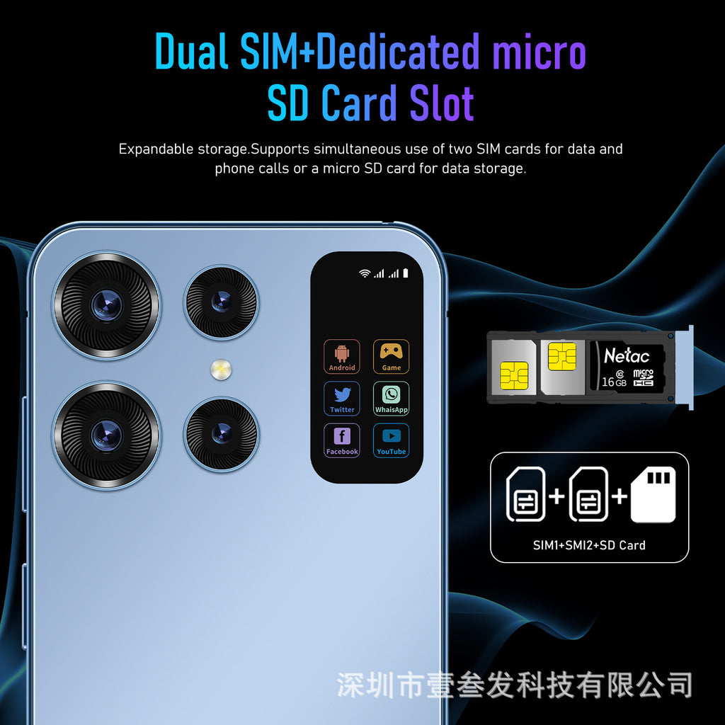 S24 Ultra Popular2+16G 7.0Inch5G All-in-One Factory New Smartphone