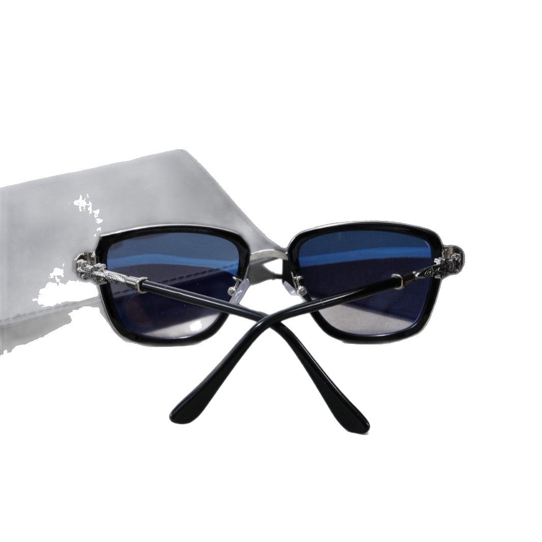 Crowe Style Pilot Double Bridge Sword Model Glasses Frame Large Size Men's Changeable Color Retro Wide Rim High Prescription